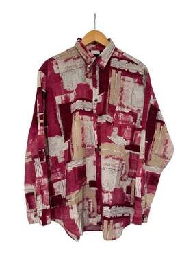 Roundtree & Yorke Shirt Men's Size L Multicolor